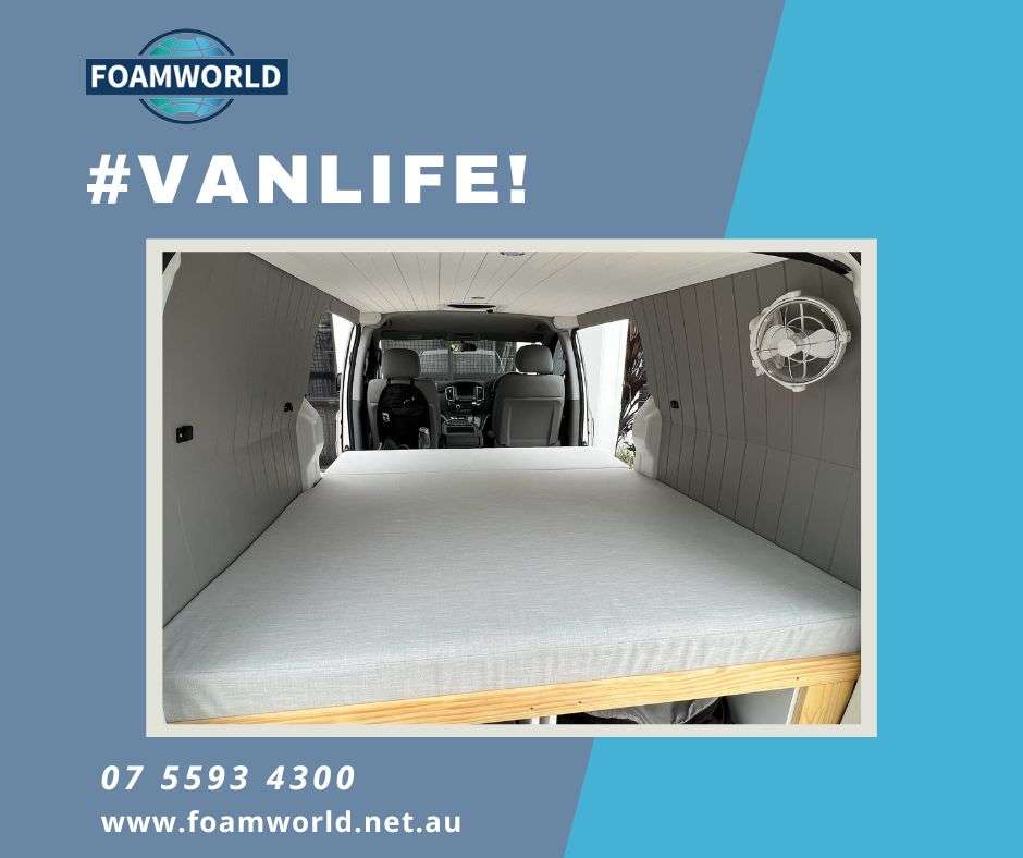 #vanlife! - Day Bed Gold Coast - Foam World